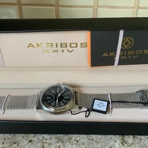 AKRIBOS XXIV men’s luxury wristwatch